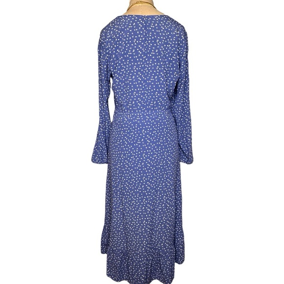 Rails Long Sleeve Midi Print Dress. Size Medium. - Picture 5 of 9